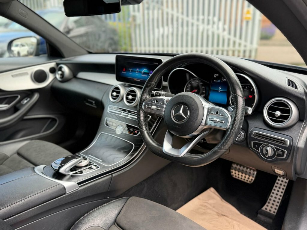 Mercedes-Benz C Class 2L Amg Line Blue #5