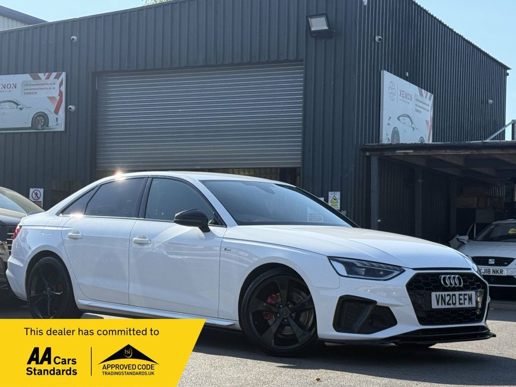Audi A4 2L Black Edition White