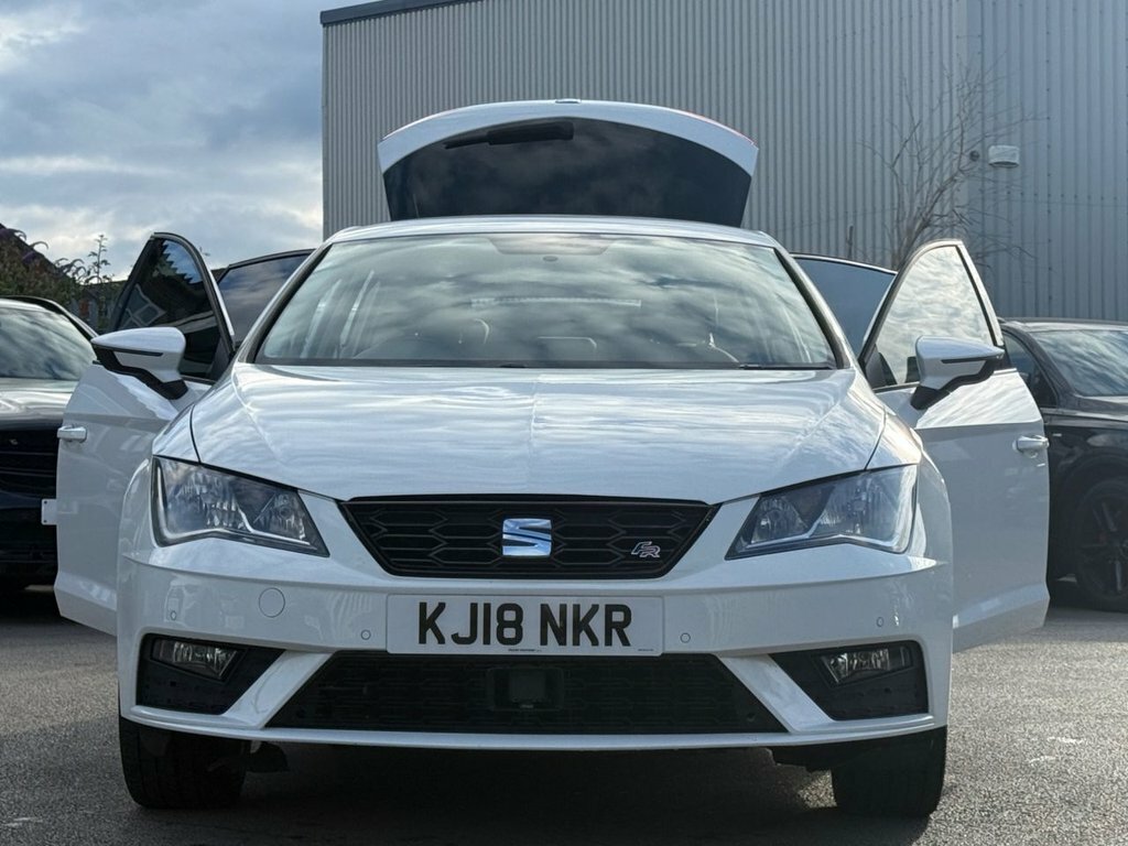 Seat Leon Estate 1.6 Tdi Se Technology St Dsg Euro 6 Ss 5 White #16