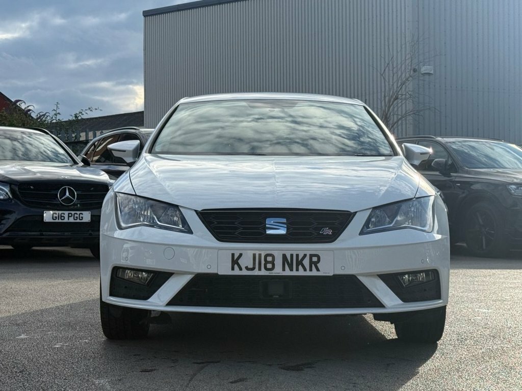 Seat Leon Estate 1.6 Tdi Se Technology St Dsg Euro 6 Ss 5 White #9