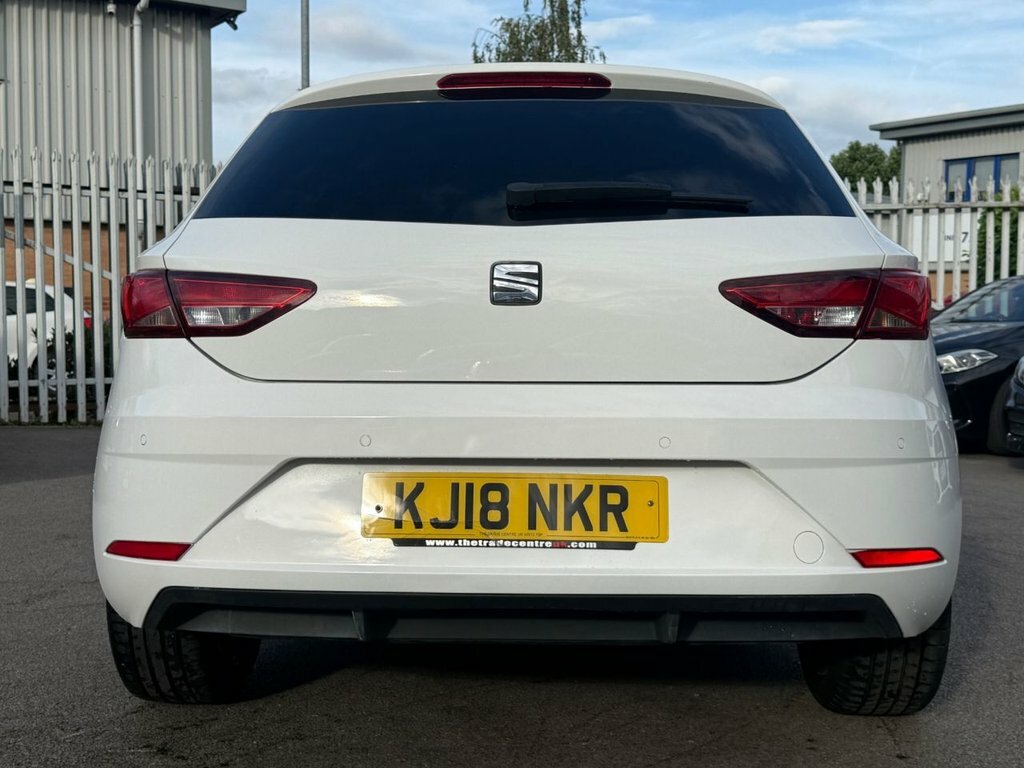 Seat Leon Estate 1.6 Tdi Se Technology St Dsg Euro 6 Ss 5 White #12