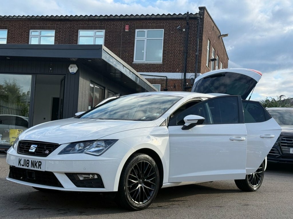 Seat Leon Estate 1.6 Tdi Se Technology St Dsg Euro 6 Ss 5 White #17