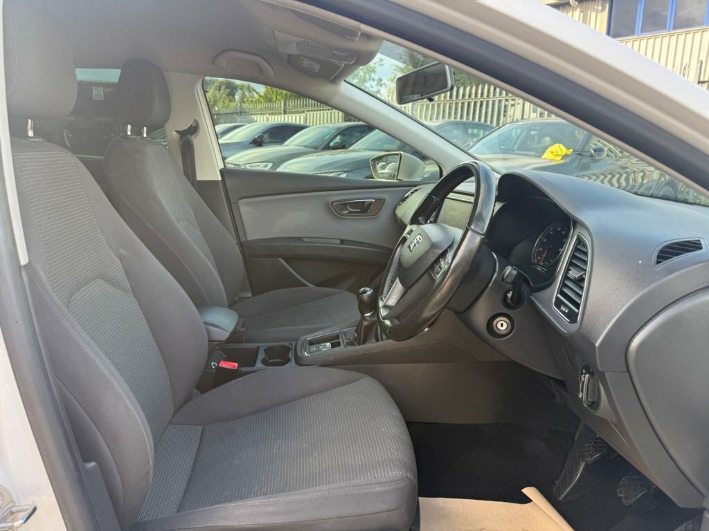 Seat Leon Estate 1.6 Tdi Se Technology St Dsg Euro 6 Ss 5 White #36