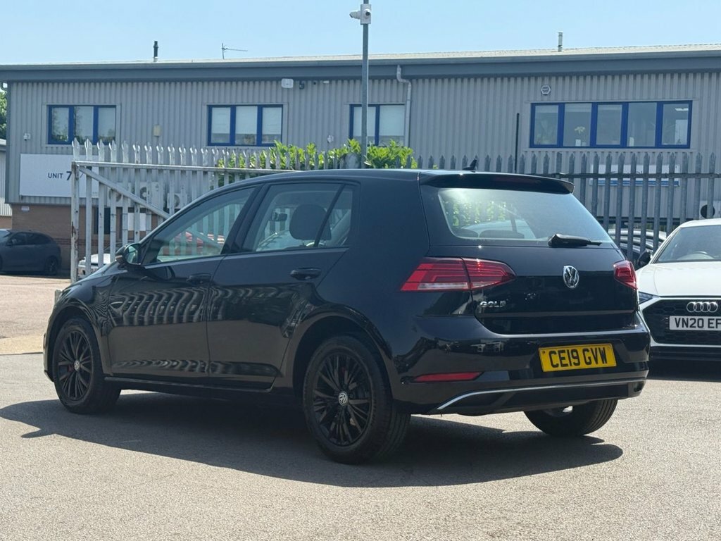Volkswagen Golf 1.6L Se Nav Black #6
