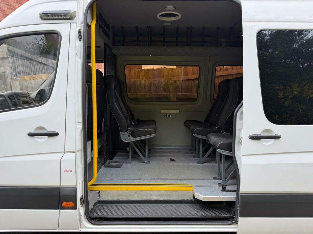 Mercedes-Benz Sprinter 2.1 Cdi 163 516 Crew Van Lwb High Roof White #4