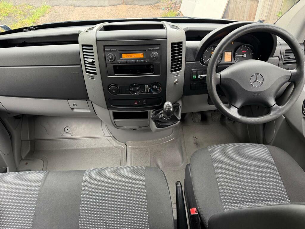 Mercedes-Benz Sprinter 2.1 Cdi 163 516 Crew Van Lwb High Roof White #3