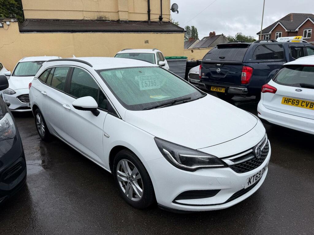 Vauxhall Astra 1.6 Cdti Blueinjection Design Sports Tourer Euro 6 White
