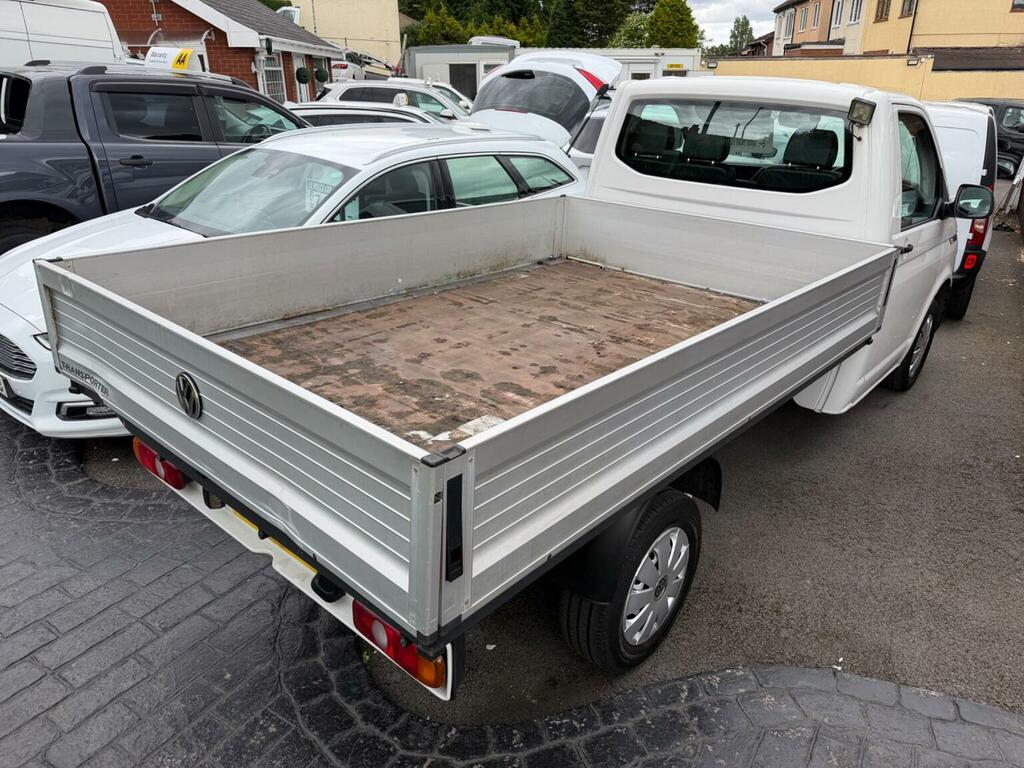Volkswagen Transporter 2.0 Tdi T30 Low Loader Dropside Lwb Euro 6 Ss 2 SB70LMU White #5