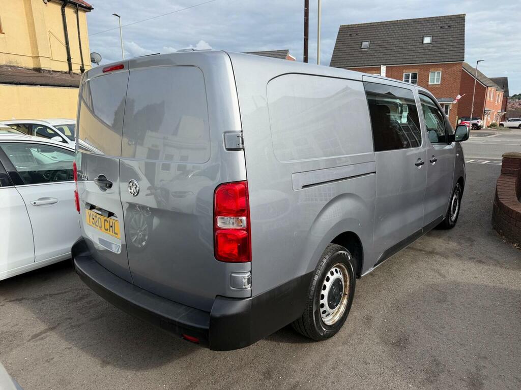 Vauxhall Vivaro 2.0 Turbo D 3100 Edition Crew Van L2 H1 Euro 6 S YS20CHL Grey #3