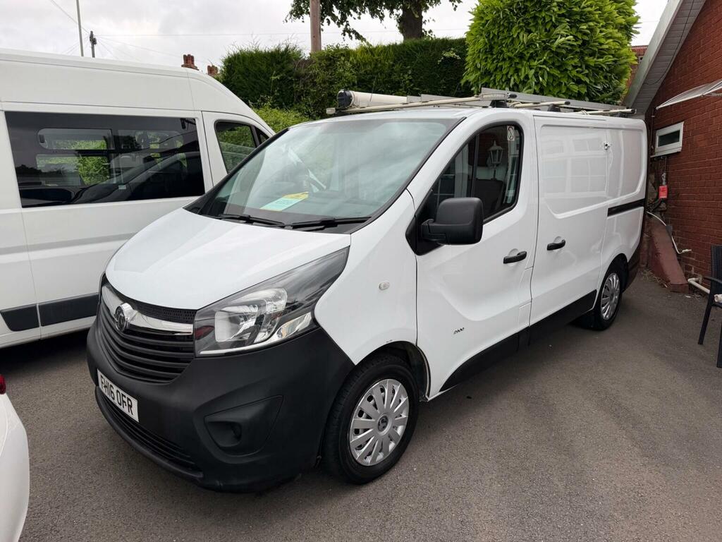 Vauxhall Vivaro 1.6 Cdti 2900 Ecoflex L1 H1 Euro 5 Ss White