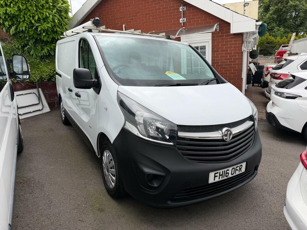 Vauxhall Vivaro 1.6 Cdti 2900 Ecoflex L1 H1 Euro 5 Ss FH16OFR White #2