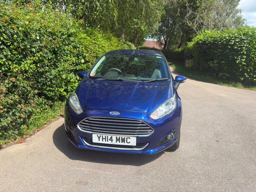 Ford Fiesta 1.0T Ecoboost Titanium X Euro 5 S S Blue