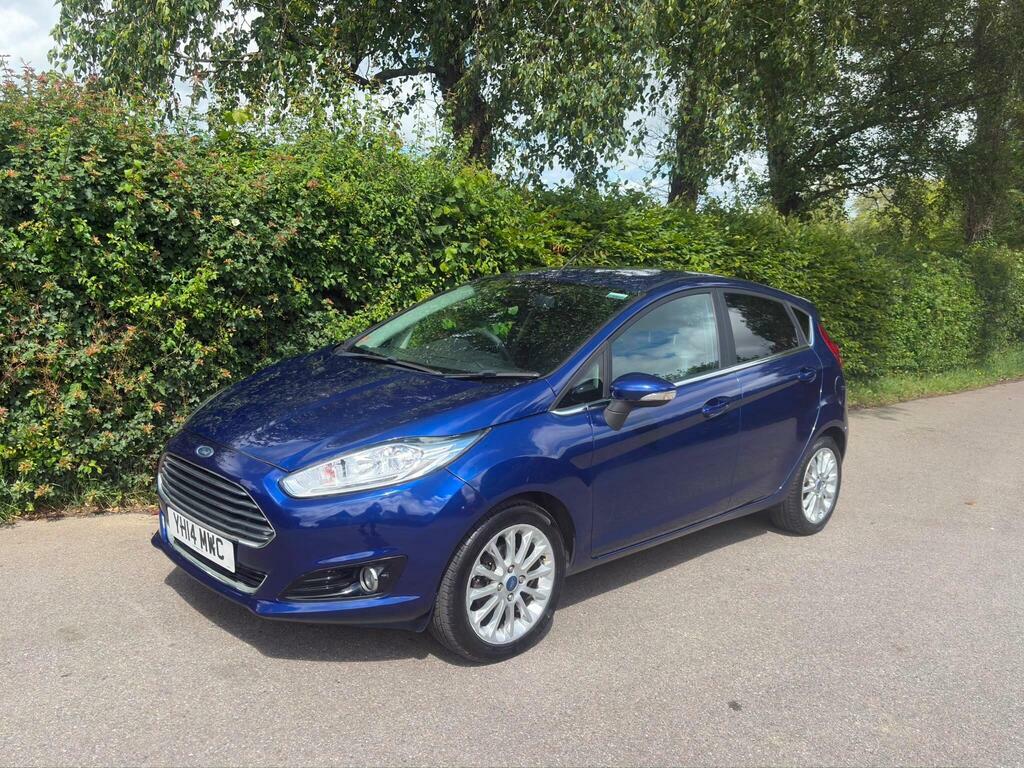 Ford Fiesta 1.0T Ecoboost Titanium X Euro 5 S S Blue #4