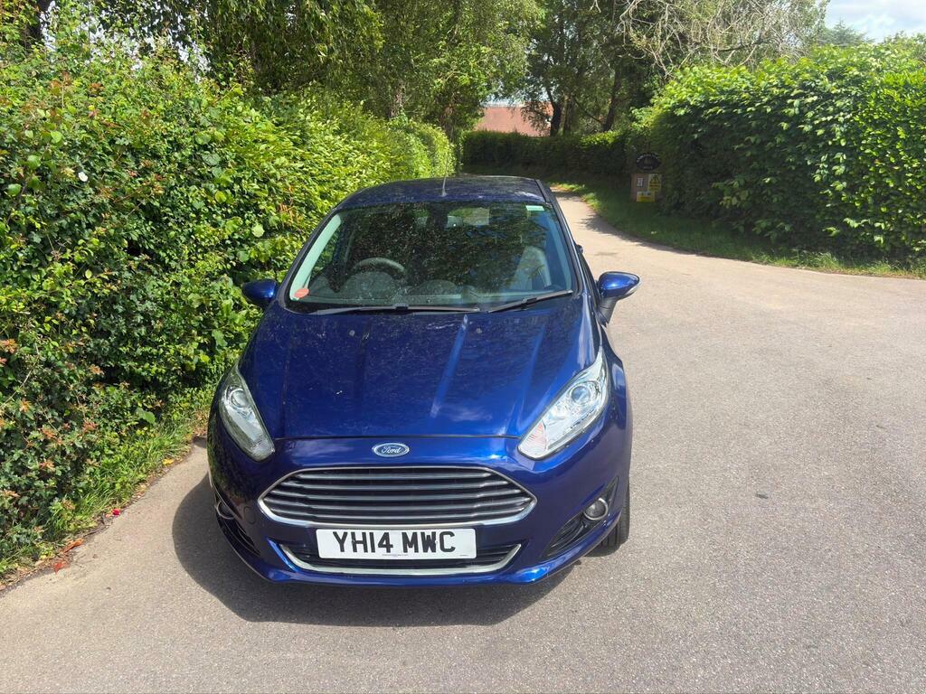 Ford Fiesta 1.0T Ecoboost Titanium X Euro 5 S S Blue #2