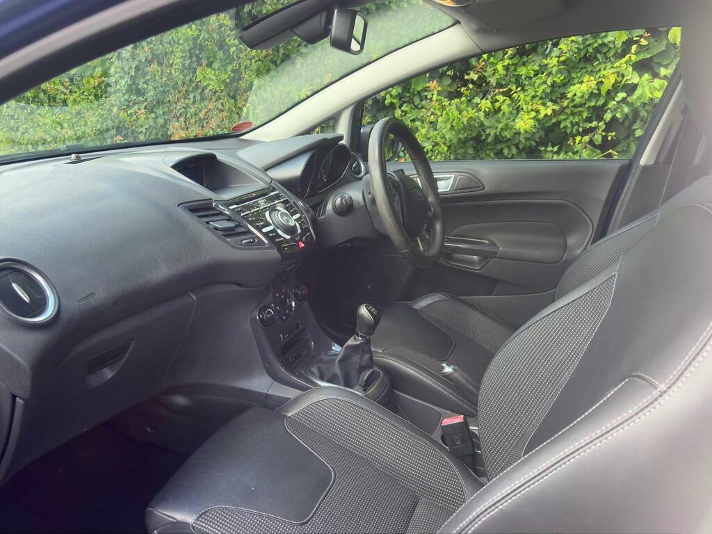Ford Fiesta 1.0T Ecoboost Titanium X Euro 5 S S Blue #3