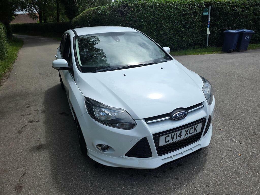 Ford Focus 1.0T Ecoboost Zetec S Euro 5 S S White #3