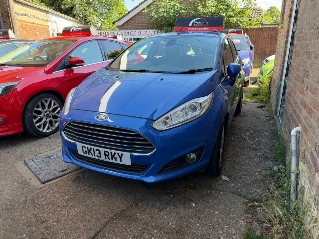 Ford Fiesta 1.0T Ecoboost Titanium Euro 5 S S Blue