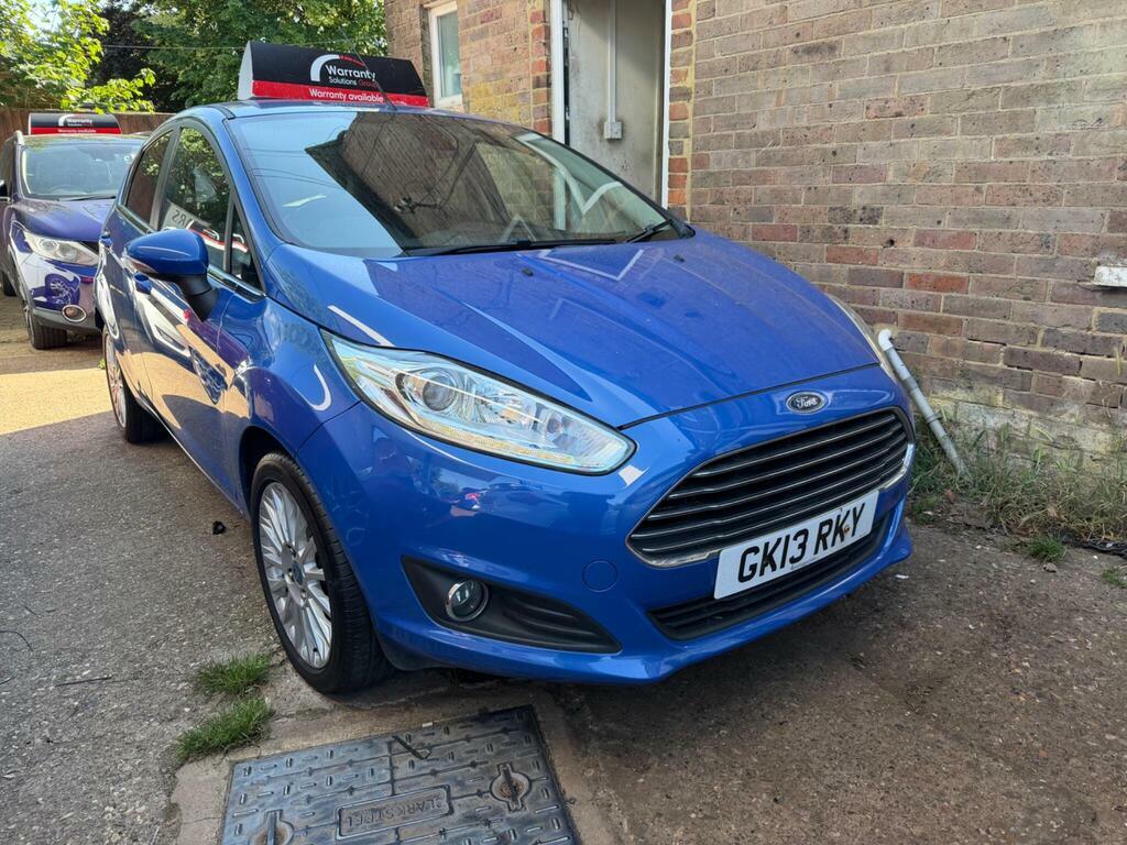 Ford Fiesta 1.0T Ecoboost Titanium Euro 5 S S Blue #3