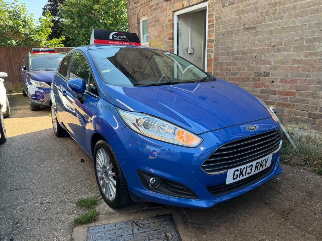 Ford Fiesta 1.0T Ecoboost Titanium Euro 5 S S Blue #2