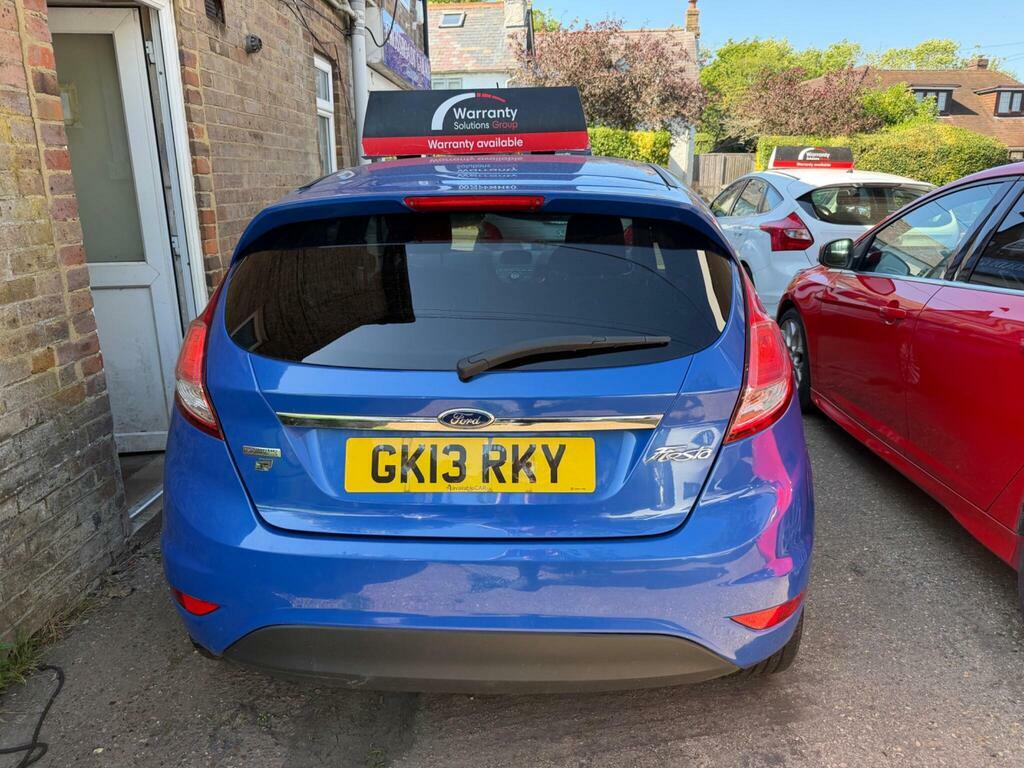 Ford Fiesta 1.0T Ecoboost Titanium Euro 5 S S Blue #5