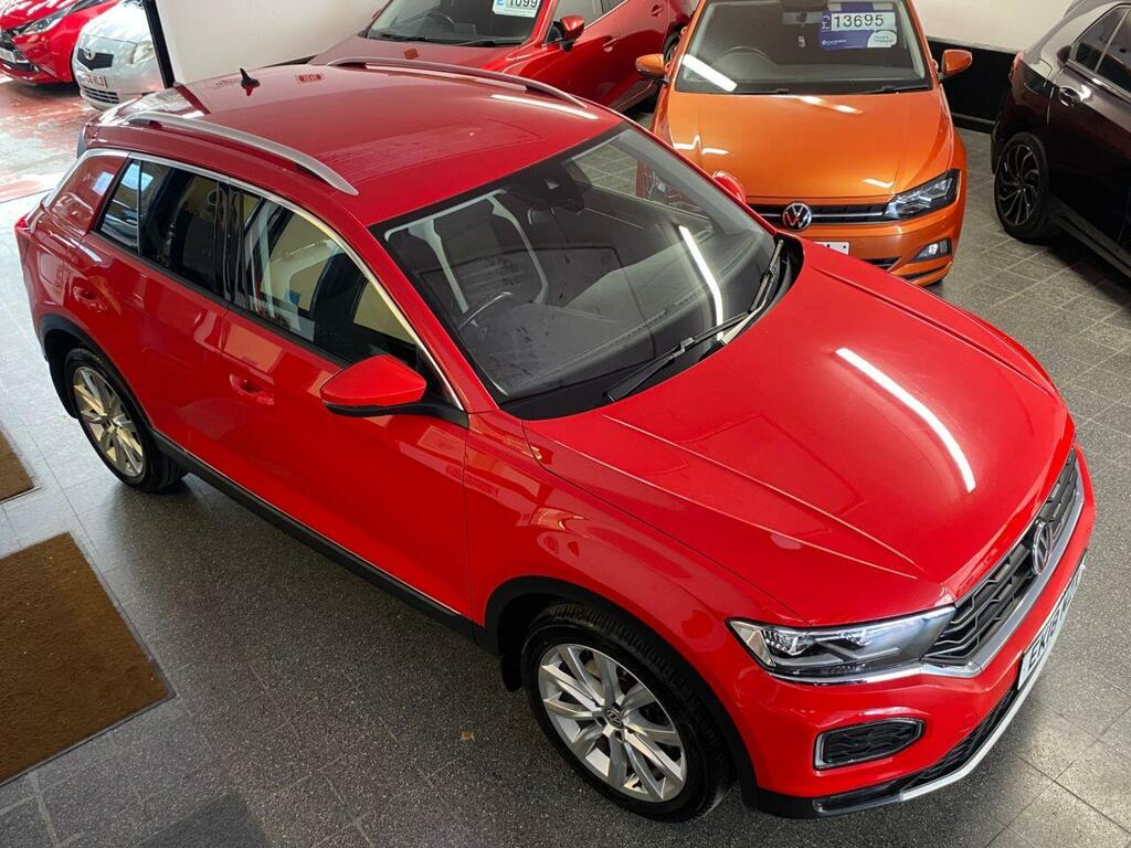 Volkswagen T-Roc 2.0 Tdi Sel Suv 4Motion Euro 6 Red #4