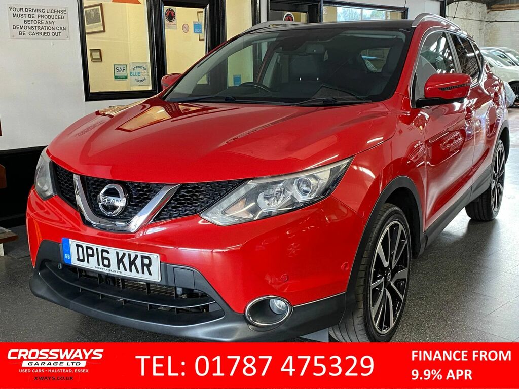 Nissan Qashqai 1.2 Dig-t Tekna Suv Xtron 2Wd Euro 6 S DP16KKR Red