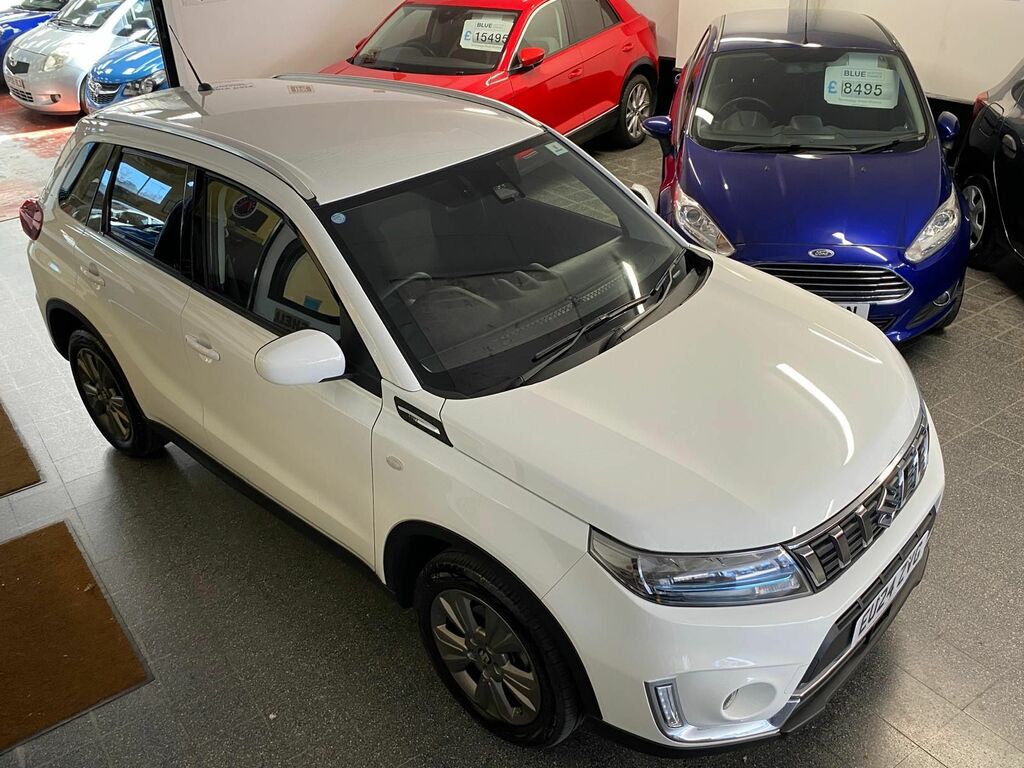 Suzuki Vitara 1.4 Boosterjet Mhev Sz-t Suv Hybrid Man EU24ZVG White #4