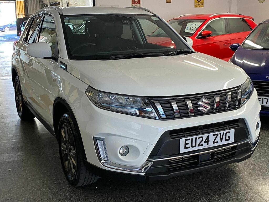 Suzuki Vitara 1.4 Boosterjet Mhev Sz-t Suv Hybrid Man EU24ZVG White #6