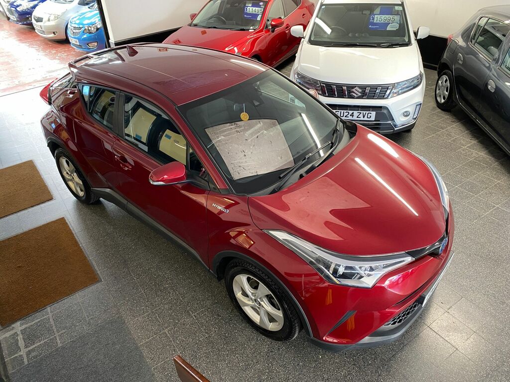 Toyota C-Hr 1.8 Vvt-h Icon Suv Hybrid Cvt Euro 6 S GN68YMP Red #4