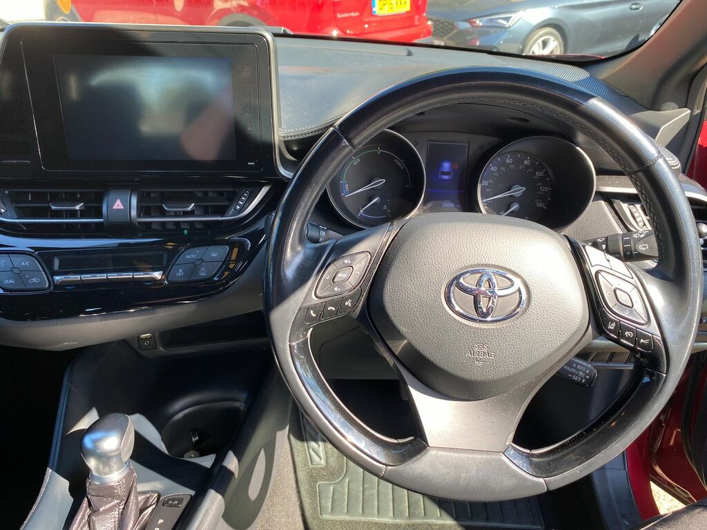 Toyota C-Hr 1.8 Vvt-h Icon Suv Hybrid Cvt Euro 6 S GN68YMP Red #3