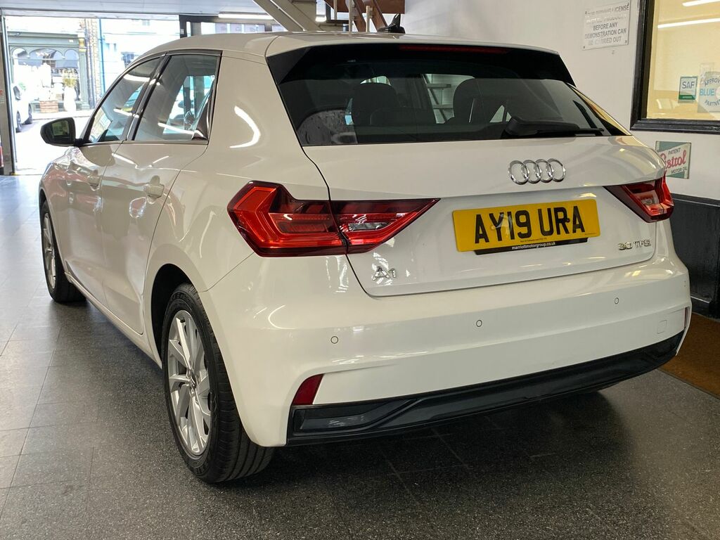 Audi A1 1.0 Tfsi 30 Sport Sportback S Tronic Eu AY19URA White #3
