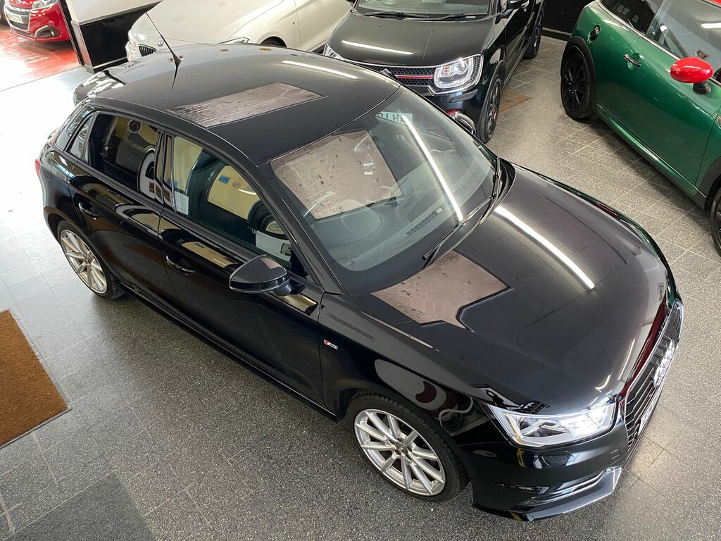 Audi A1 1.4 Tfsi S Line Sportback Euro 6 Black #4