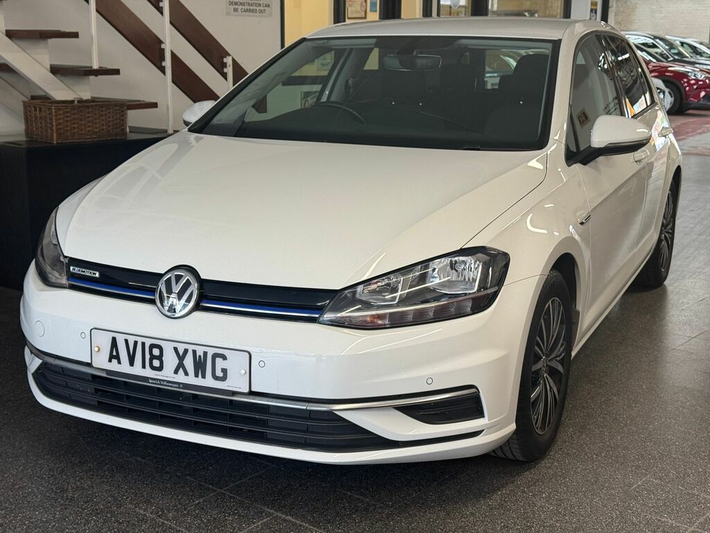 Volkswagen Golf 1.5 Tsi Evo Se Nav Hatchback Eur AV18XWG White #6