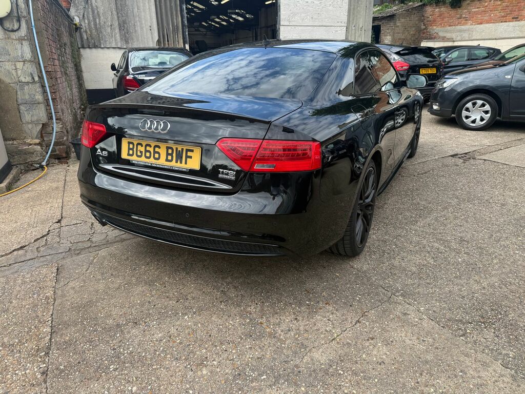 Audi A5 2.0 Tfsi Black Edition Plus Coupe Manua Black #2