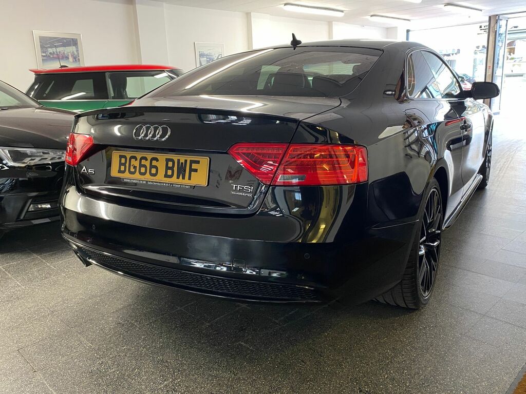 Audi A5 2.0 Tfsi Black Edition Plus Coupe Manua Black #5
