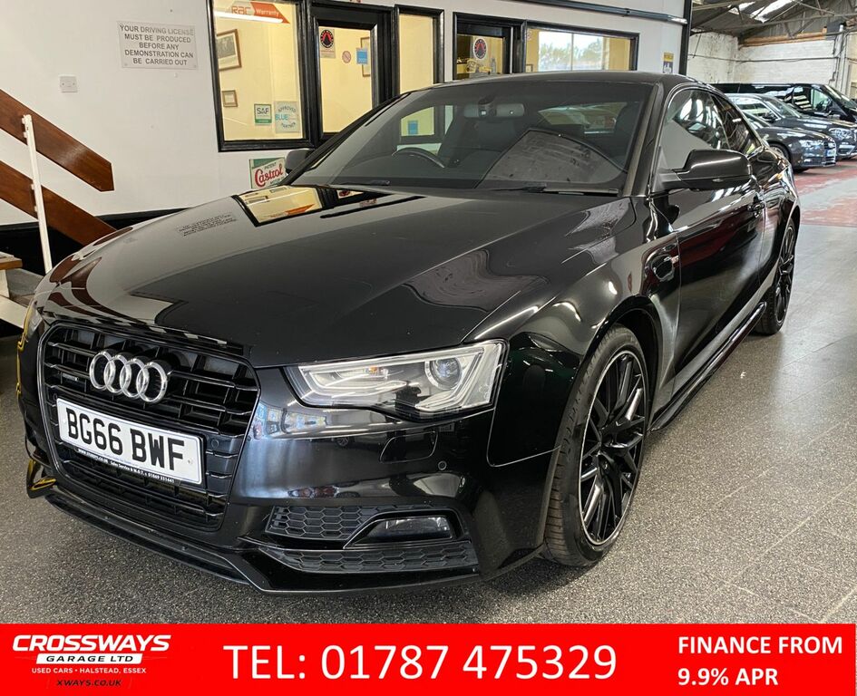 Audi A5 2.0 Tfsi Black Edition Plus Coupe Manua Black