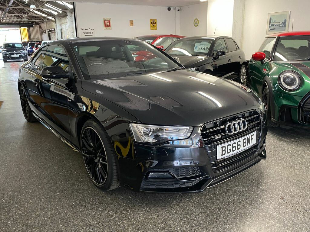 Audi A5 2.0 Tfsi Black Edition Plus Coupe Manua Black #6