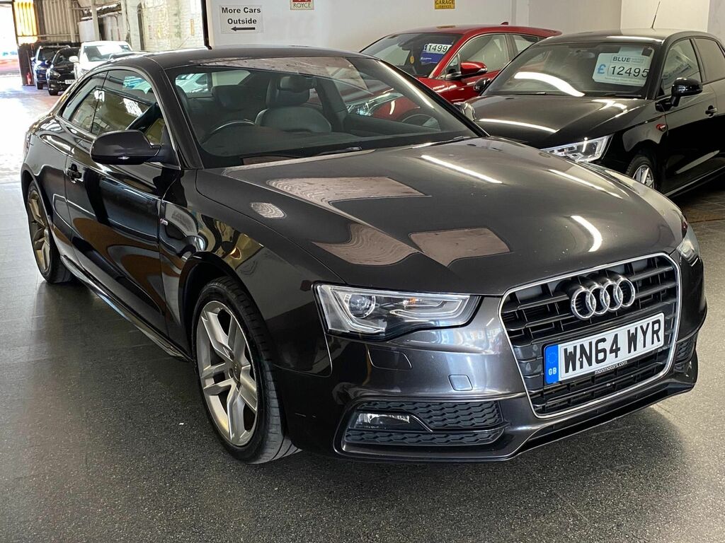 Audi A5 2.0 Tdi S Line Coupe Multitronic Euro 5 WN64WYR Grey #5
