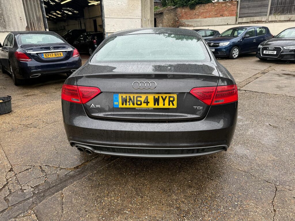 Audi A5 2.0 Tdi S Line Coupe Multitronic Euro 5 Grey #4