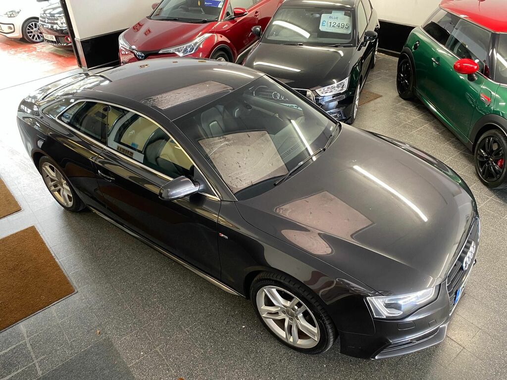 Audi A5 2.0 Tdi S Line Coupe Multitronic Euro 5 WN64WYR Grey #4
