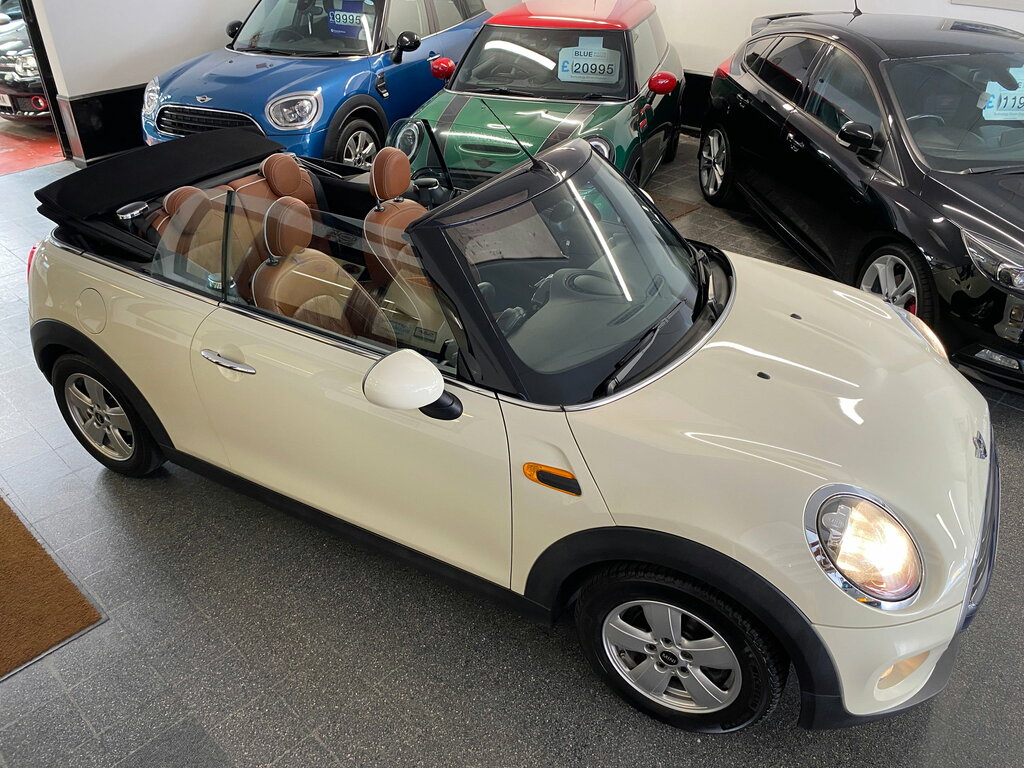 Mini Convertible 1.5 Cooper Convertible Euro 6 Ss White #5