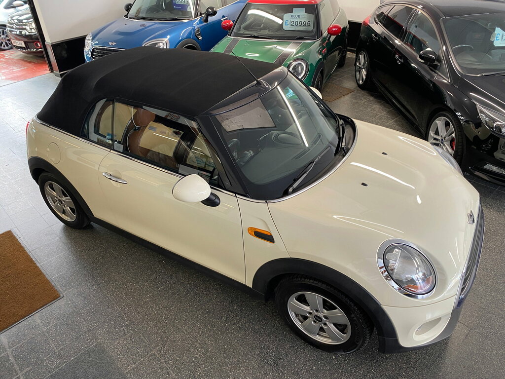 Mini Convertible 1.5 Cooper Convertible Euro 6 Ss White #4