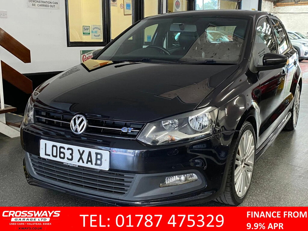 Volkswagen Polo 1.4 Tsi Bluemotion Tech Act Bluegt Hatchback P Black