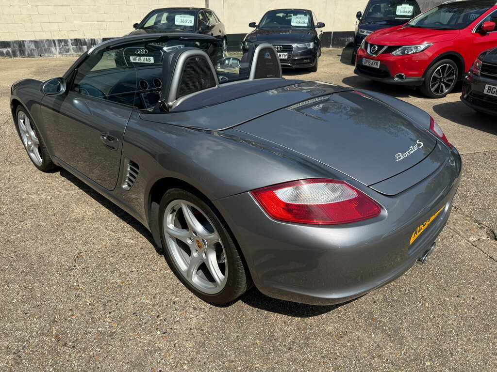 Porsche Boxster 987 Black #9