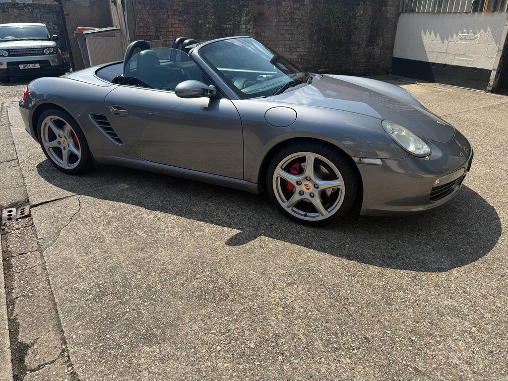Porsche Boxster 987 Black #12