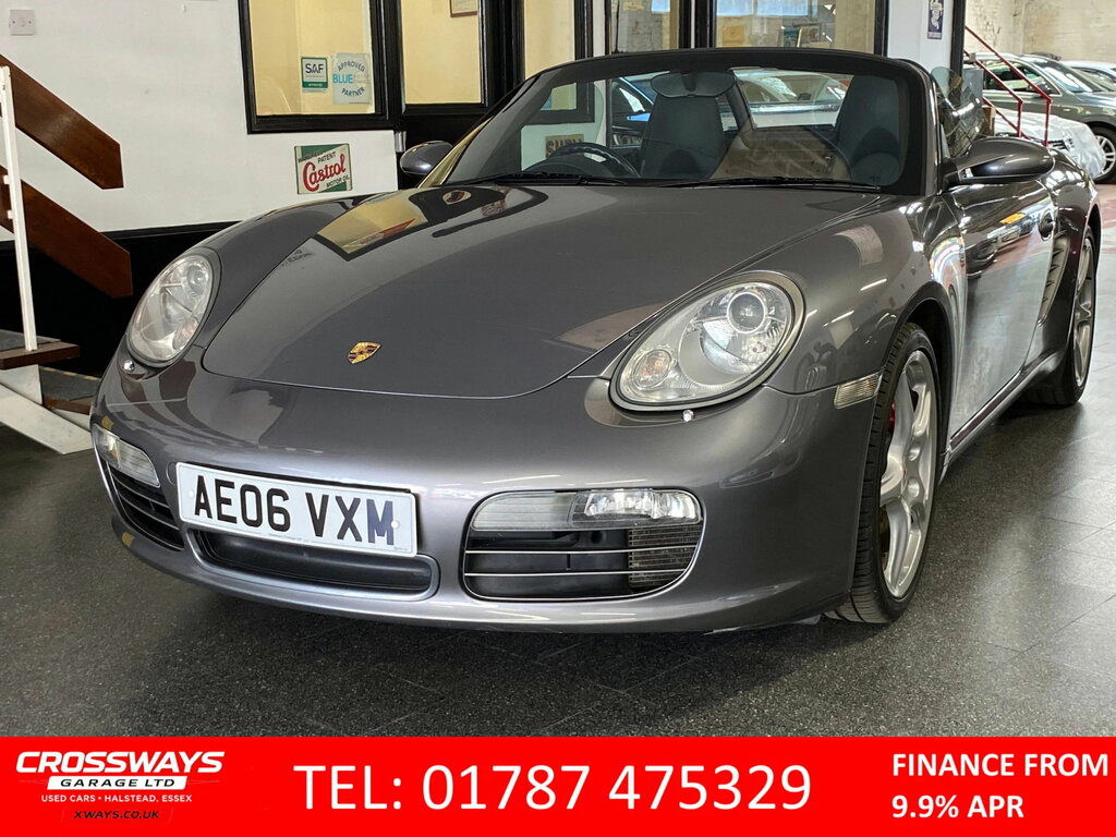 Porsche Boxster 3.2 987 S Convertible 248 Gkm, Grey