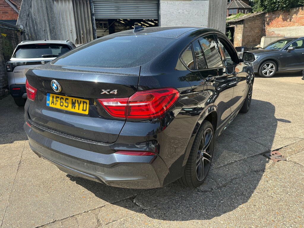BMW X4 3.0 30D M Sport Suv Xdrive Euro 6 Black #6