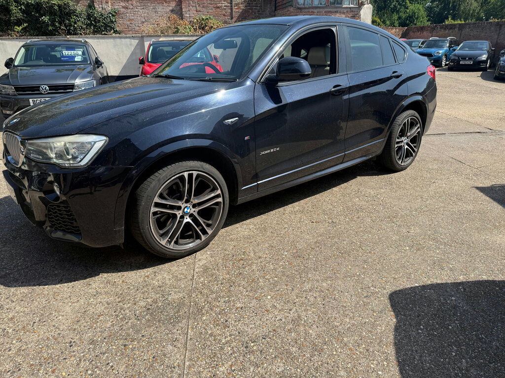 BMW X4 3.0 30D M Sport Suv Xdrive Euro 6 Black #3