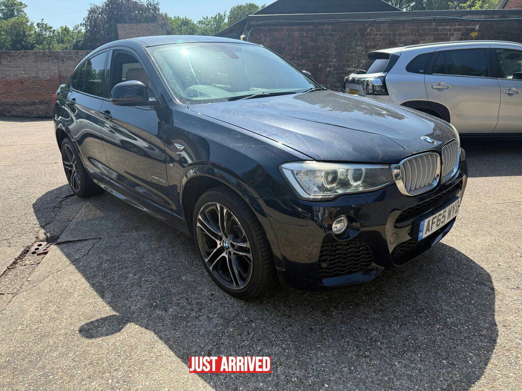 BMW X4 3.0 30D M Sport Suv Xdrive Euro 6 Black