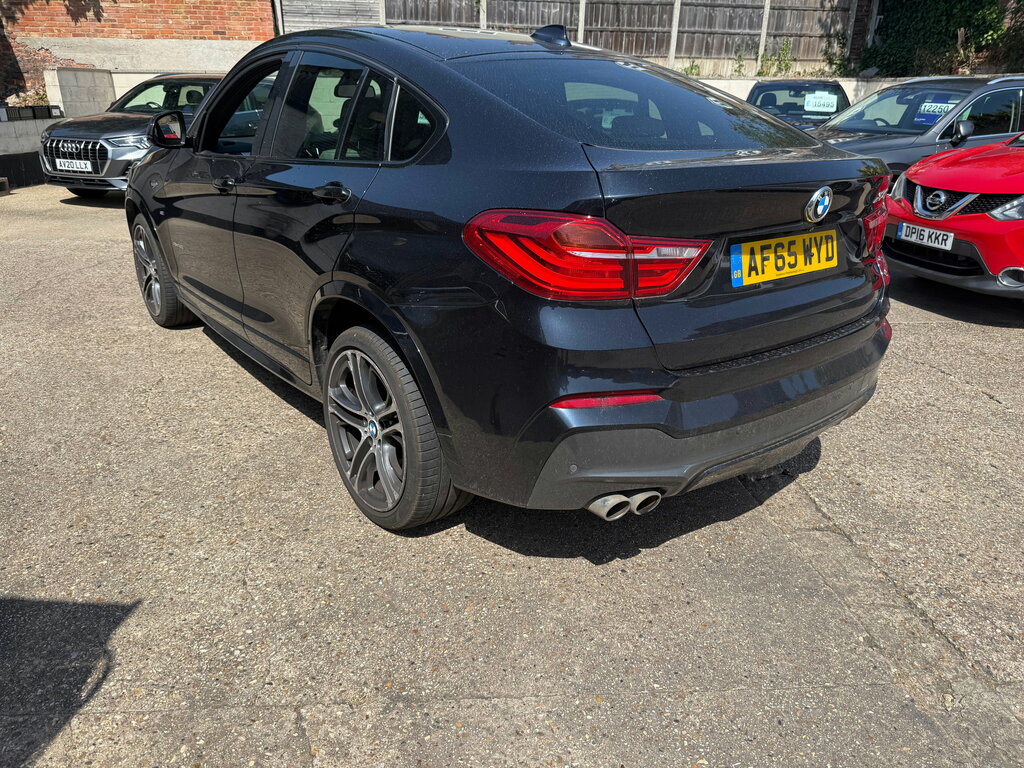 BMW X4 3.0 30D M Sport Suv Xdrive Euro 6 Black #4